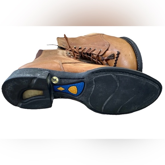 Ariat Sz 8 B Women’s Leather Equestrian Tassel Horse Brown  Boots Style 33471 - Picture 6 of 7